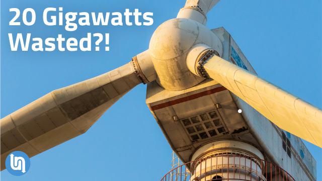 A close up of a Wind Turbine