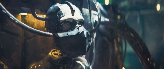 Close shot, interior -

The skull and interface of an unsleeper who has been joined into a local area network.