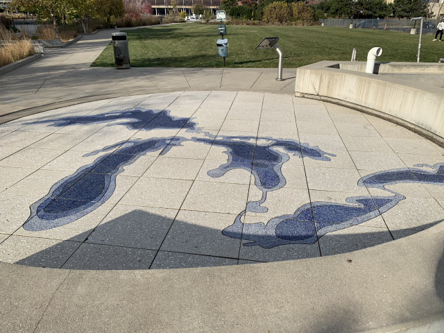 mosaic of Great Lakes 