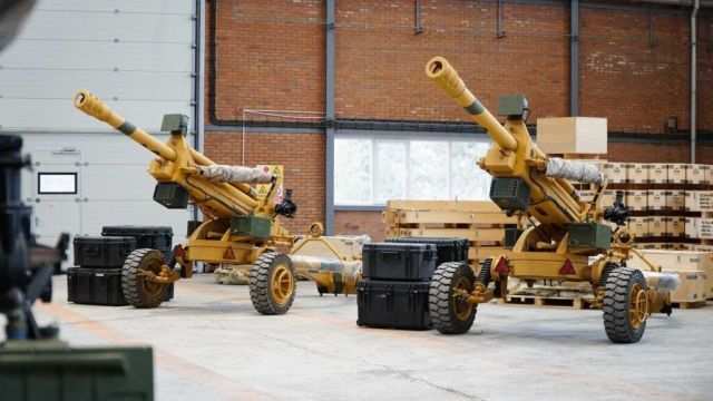 North Macedonia Receives Turkish Boran Howitzers