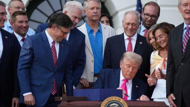 Trump signs agenda bill into law with July 4 celebration