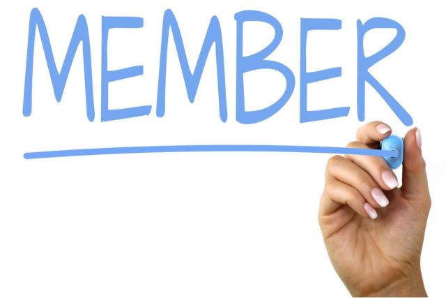 member written on a white board