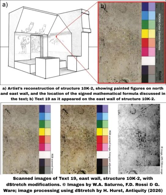 First named Maya mathematician identified from 1,200-year-old wall inscription in Guatemala