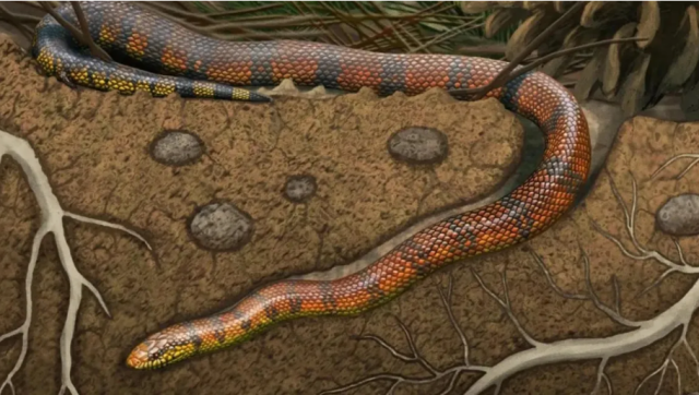 Studying a Cretaceous snake's brain
