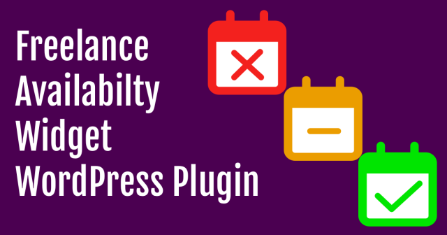 Freelance Availability Widget WordPress Plugin Logo
